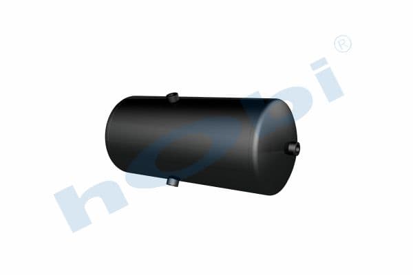 Air Tank Ø250 L:578 Steel Lt:25 Black (RAL9005)