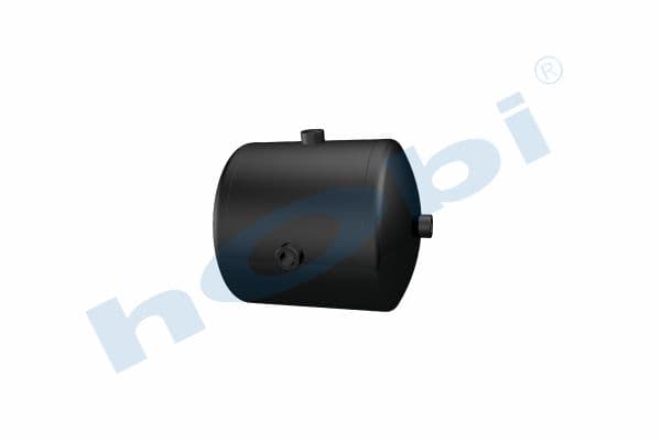 Hava Tankı, Ø259 L:310 Çelik, Lt:13 Siyah (RAL9005)