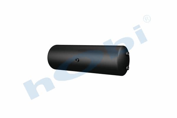 Hava Tankı, Ø259 L:830 Çelik, Lt:38 Siyah (RAL9005)