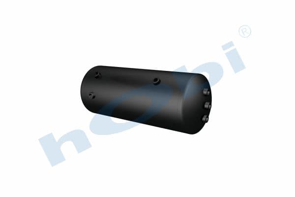 Hava Tankı, Ø276 L:723 Çelik, Lt:40 Siyah (RAL9005)