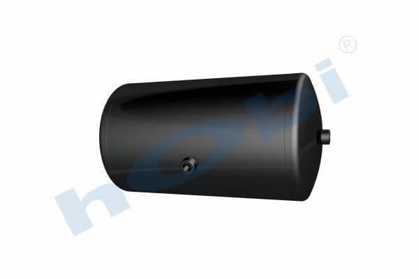 Air Tank Ø300 L:548 Steel Lt:36 Black (RAL9005)