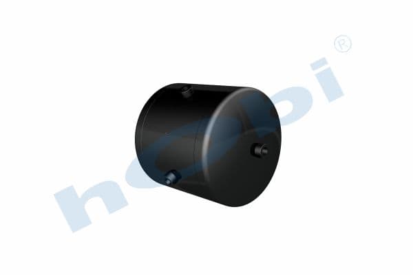 Air Tank Ø310 L:339 Steel Lt:20 Black (RAL9005)