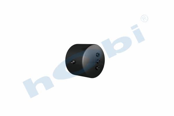Air Tank Ø310 L:307 Steel Lt:20 Black (RAL9005)