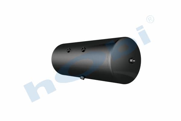 Air Tank Ø310 L:861 Steel Lt:60 Black (RAL9005)