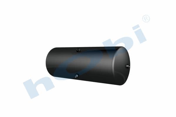 Air Tank Ø320 L:839 Steel Lt:60 Black (RAL9005)