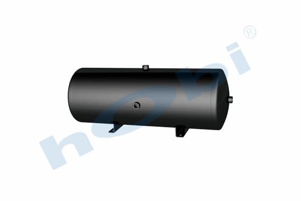 Air Tank Ø310 L:867 Steel Body With Bracket Lt:60 Black (RAL9005)