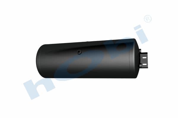 Air Tank Ø310 L:863 Steel Cover With Bracket Lt:60 Black (RAL9005)