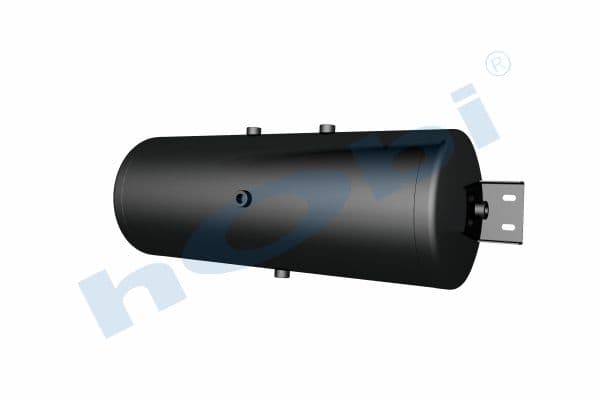 Air Tank Ø310 L:867 Steel Cover With Bracket Lt:60 Black (RAL9005)