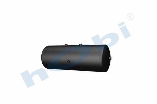 Hava Tankı, Ø310 L:867 Çelik, Lt:60 Siyah (RAL9005)