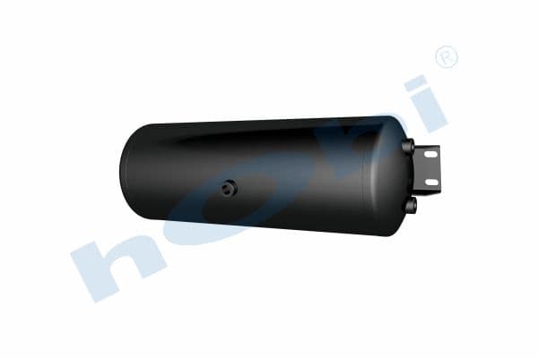 Air Tank Ø246 L:692 Steel Cover With Bracket Lt:30 Black (RAL9005)