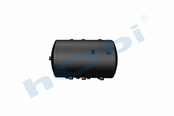 Air Tank Ø310 L:533 Steel DF Lt:36 Dark Grey (RAL7016)