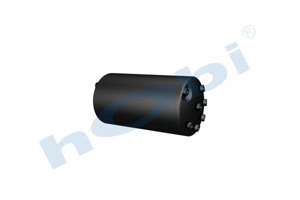 Hava Tankı, Çelik, İç 2'li, Ø285 L:565,5 Lt:33 Siyah (RAL9005)