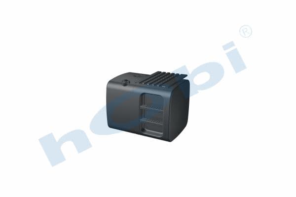 MN 350 Lt. Fuel Tank Steel Stepped H:700 W:700 L:920 Grey (RAL7016)