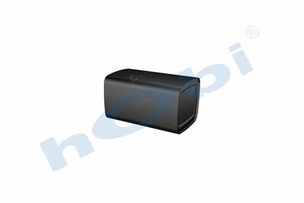 MN 400 Lt. Fuel Tank Steel H:620 W:675 L:1050 Black (RAL9005)