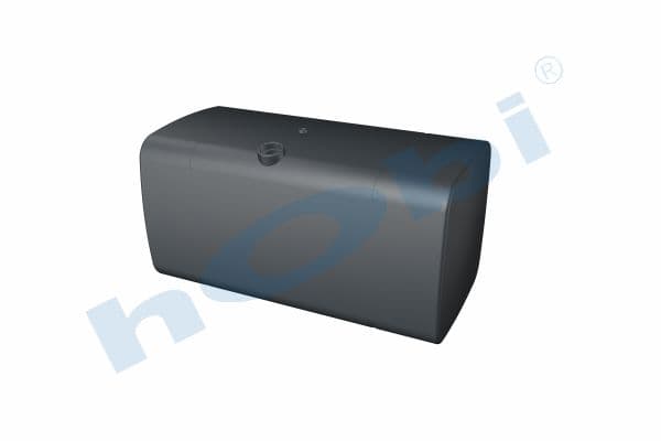 MN 580 Lt. Fuel Tank Steel H:700 W:700 L:1360 Black (RAL9005)