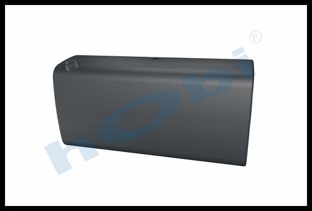 VL 565 Lt. Fuel Tank Steel H:710 W:689 L:1430 Grey (RAL7016)
