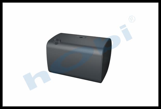 VL 250 Lt. Fuel Tank Steel H:560 W:676 L:830 Grey (RAL7016)