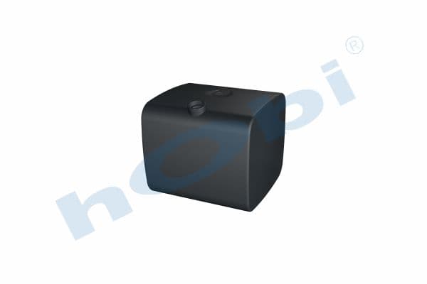 IV 300 Lt. Fuel Tank Steel H:620 W:675 L:710 Grey (RAL7016)