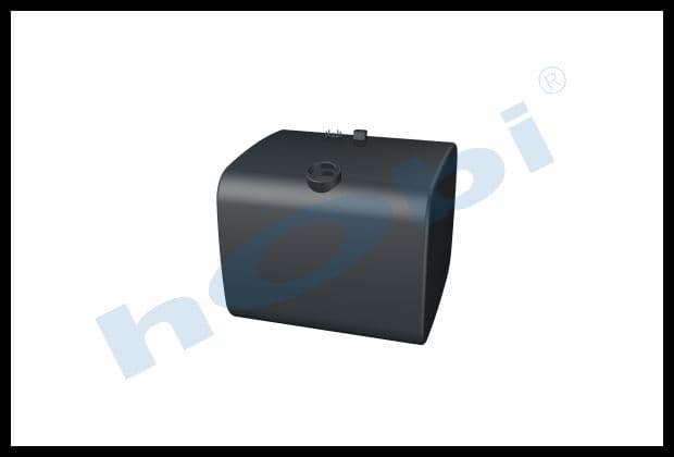 TT 220 Lt. Fuel Tank Steel H:560 W:640 L:700 Black (RAL9005)