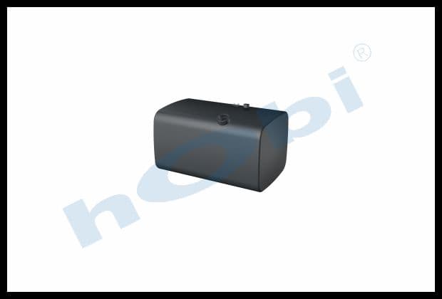 TT 320 Lt. Fuel Tank Steel H:560 W:640 L:1000 Black (RAL9005)
