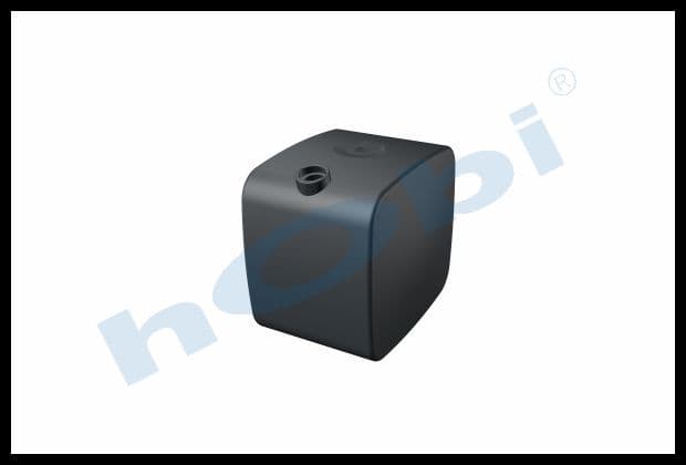 UN 180 Lt. Fuel Tank Steel H:620 W:675 L:500 Grey (RAL7016)