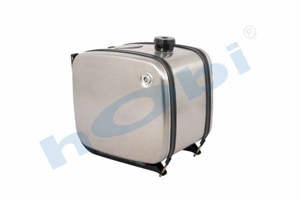 UN 128 Lt. Hidrolik Yağ Tankı, Alüminyum, Üsten Valfli, KIT, H:560 W:640 L:400