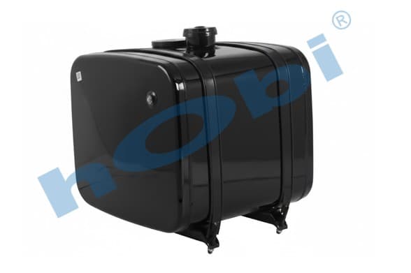 UN 128 Lt. Hidrolik Yağ Tankı, Çelik, Üsten Valfli KIT, H:560 W:640 L:400 Siyah