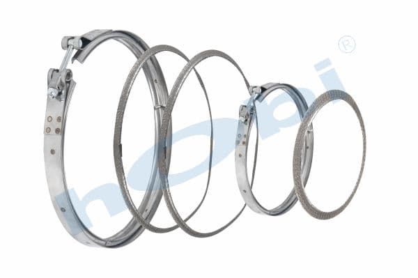 Clamp&Gasket KIT, DPF, MN TGX