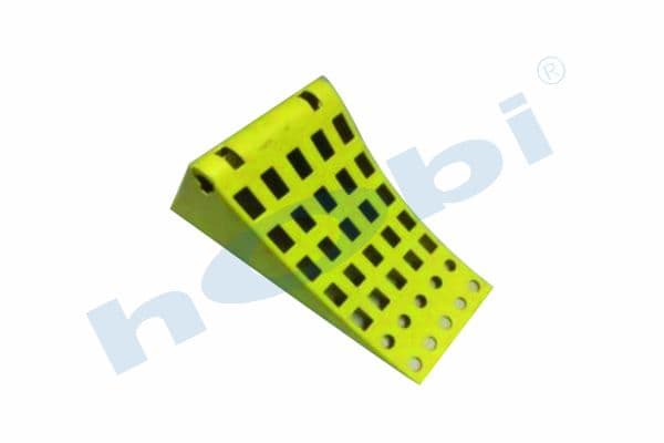 Wheel Chock W:250 L:300 H:296 Plastik Yellow