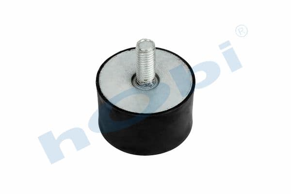 Rubber Mounting, 81962100153 MN D1:M10, D2:M10, Ø50 H:30 Dkp,