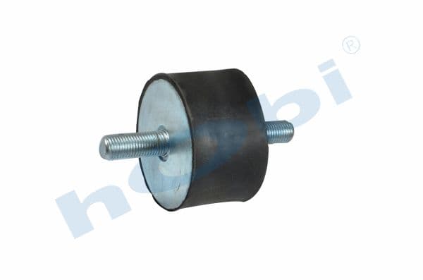 Rubber Mounting, 0487257 DF D1:M10, D2:M10, Ø50 H:30 Dkp,
