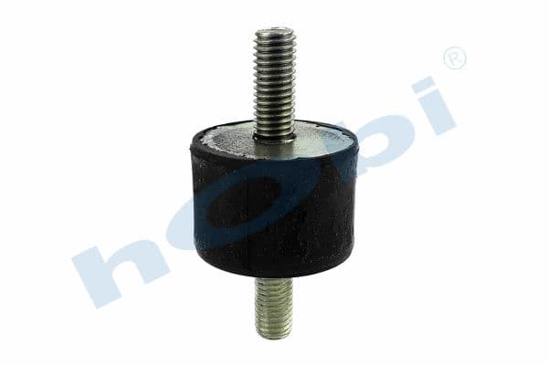 Rubber Mounting, 5010570047 RN D1:M10, D2:M10, Ø40 H:28 Dkp,