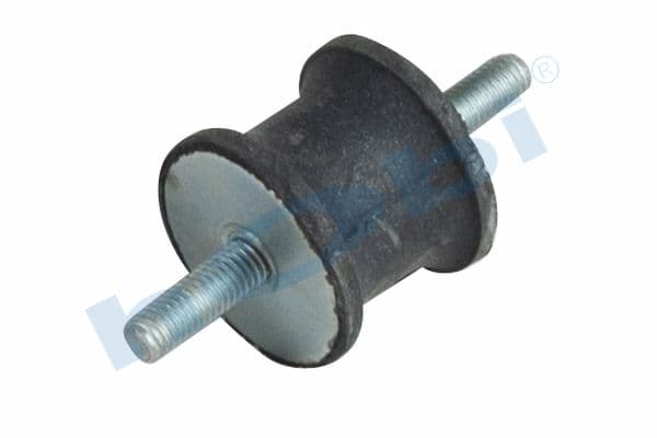 Rubber Mounting, 0285530 DF D1:M8, D2:M8, Ø40 H:30 Dkp,