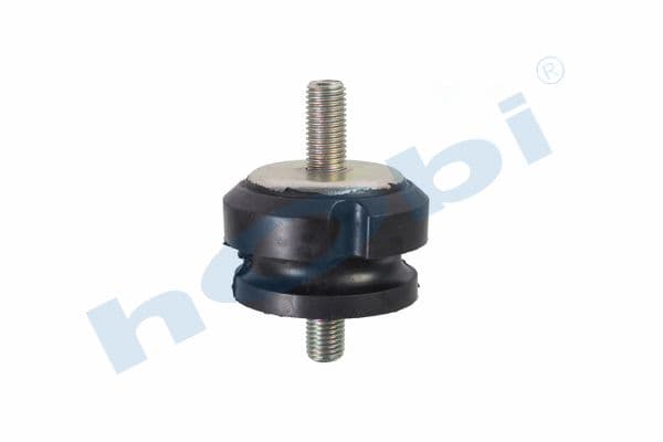 Rubber Mounting, 0221342 DF D1:M12, D2:M12, Ø60 H:40 Dkp,