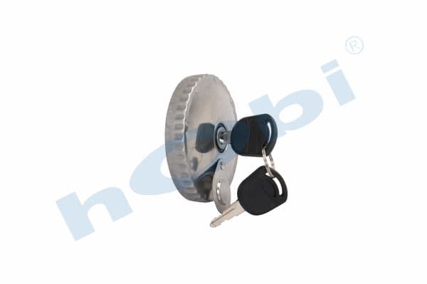 Cap, Fuel Tank, 2804116 DF Ø80 Locked, Plastic, Black,