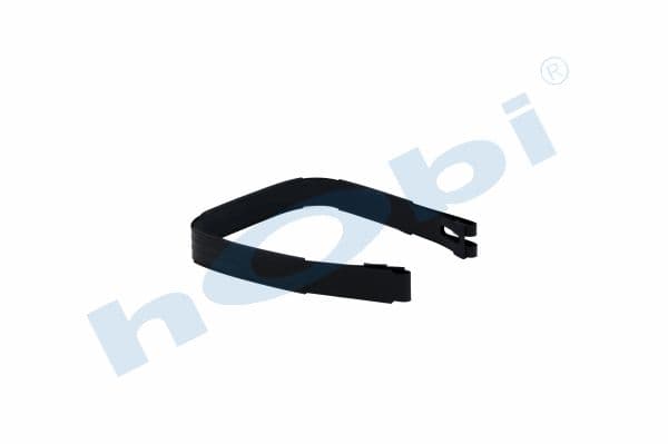 Rubber Fuel Tank Strap VL Flat Short Connecting Tab W1:80 W2:76 L:1450