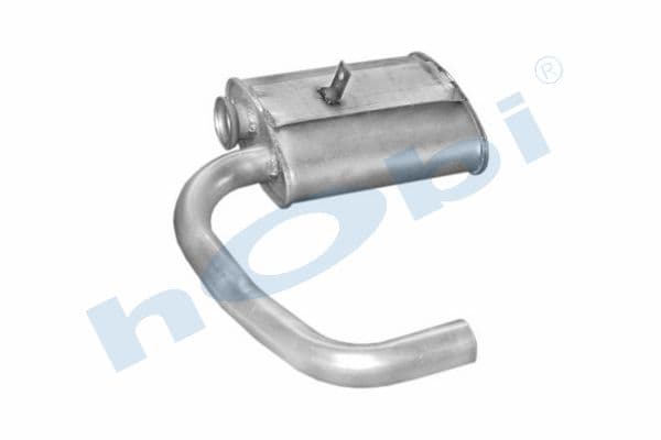 Mercedes E1, Egzoz Susturucu,