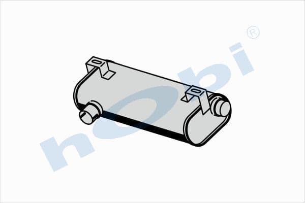 Renault E0, Egzoz Susturucu,