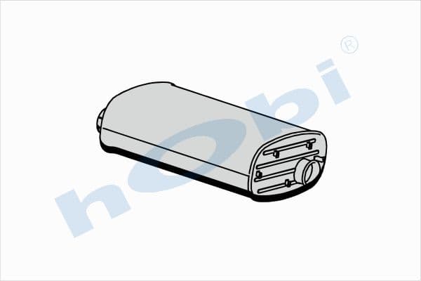Renault Kerax E3, Egzoz Susturucu,