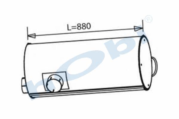 IV Turbostar E1, Exhaust Muffler,