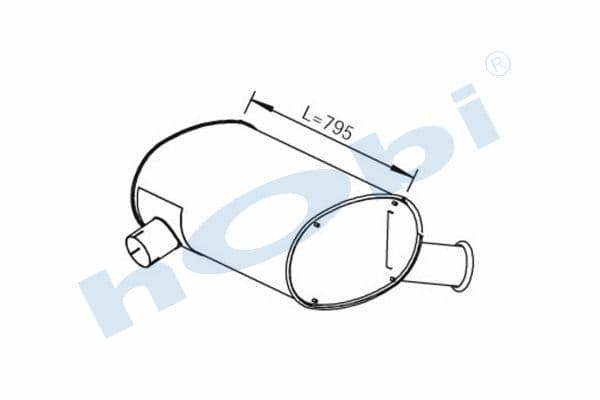 IV Eurostar E3, Exhaust Muffler,