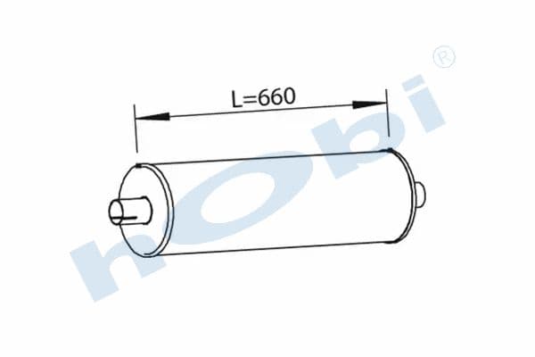 IV Fiat E2, Exhaust Muffler,