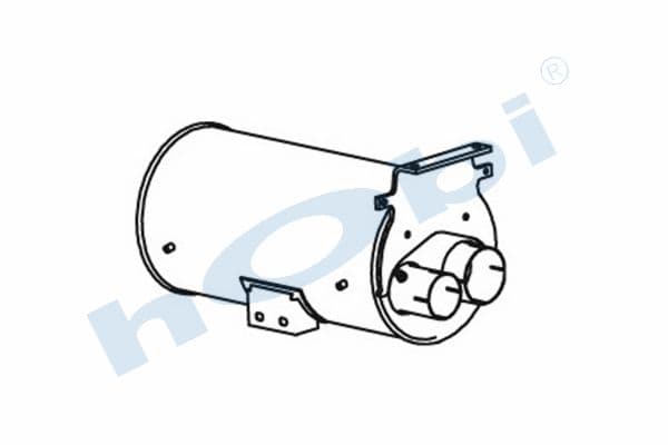 81151010413 MN TGL E4, Emission Muffler (L.C.),