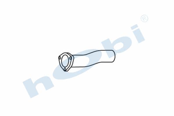 MC 814 E2, Alusi, Pipe, Exhaust Front,