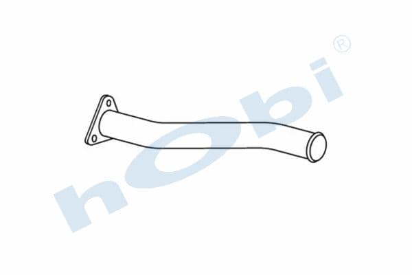 MC O405 E2, Alusi, Pipe, Exhaust Front,