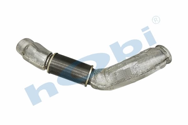 MC E6, Inox, W/M Type Flexible Pipe, Insulated, Pipe, Exhaust Front,