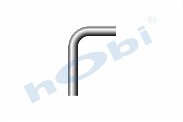 Boru, Universal Dirsek, A:90° Ø101,6 L1:152 L2:152 Alusi OD1:Ø101,6