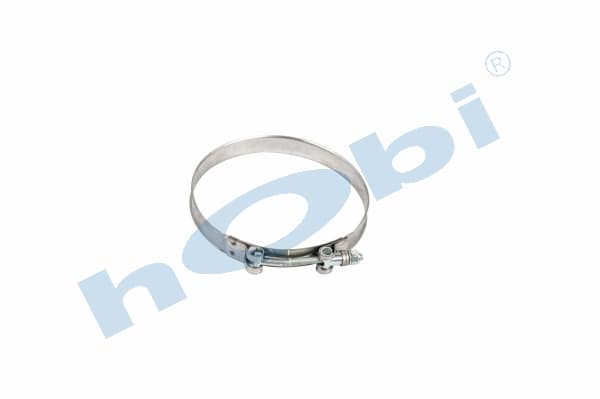 Kelepçe, Yaylı Bant, Universal Ø121-143 W:15,8 Inox