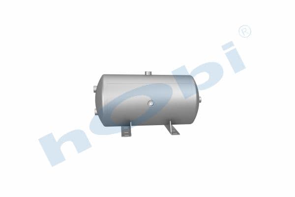 Hava Tankı, Ø276 L:557 Alüminyum, Gövde Braketli, Lt:30