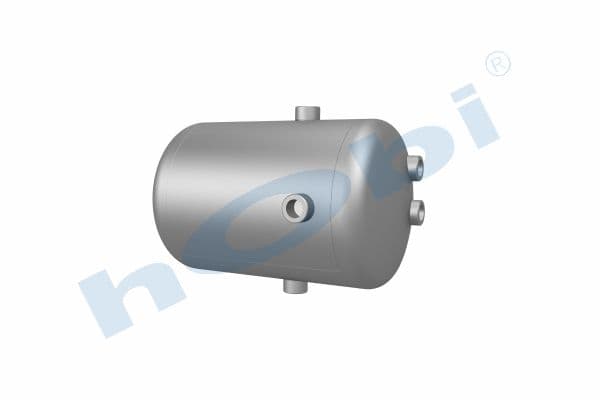 Hava Tankı, Ø206 L:342 Alüminyum, Lt:9,5